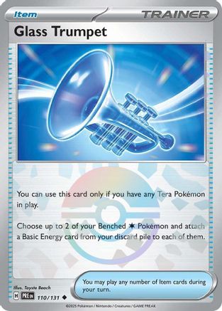 Glass Trumpet (Poke Ball Pattern) 110/131 - Uncommon - Holofoil