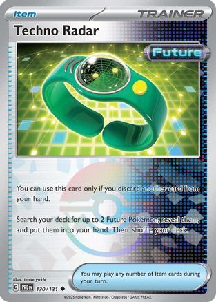 Techno Radar (Poke Ball Pattern) 130/131 - Uncommon - Holofoil