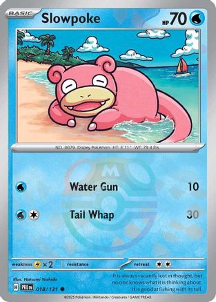 Slowpoke (Master Ball Pattern) 018/131 - Common - Holofoil