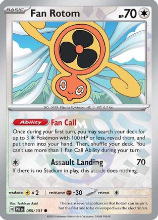 Fan Rotom (Master Ball Pattern) 085/131 - Common - Holofoil