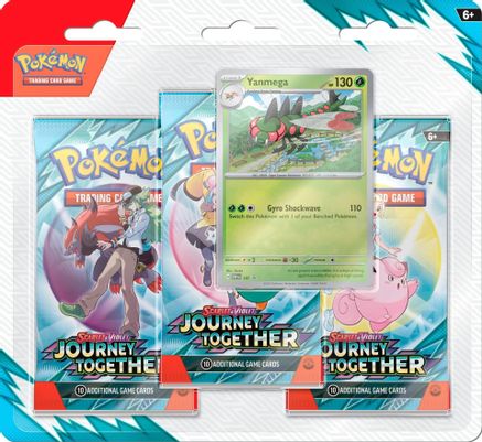 Journey Together 3 Pack Blister [Yanmega] - SV Journey Together