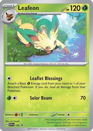 Leafeon 170 - Promo - Holofoil