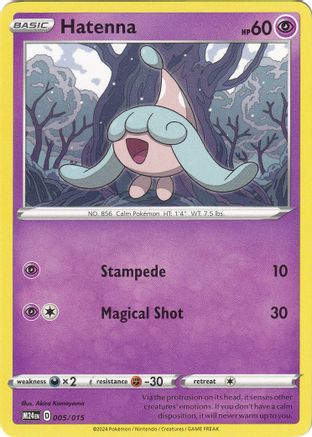 Hatenna 005/015 - Promo