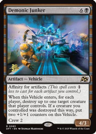 Demonic Junker (PRE-083) - Prerelease Cards Foil