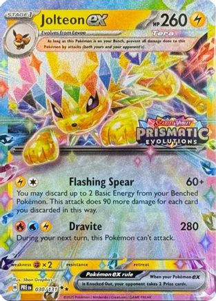 Jolteon ex 030/131 - Promo - Holofoil