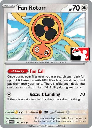 Fan Rotom 118/142 - Common - Holofoil