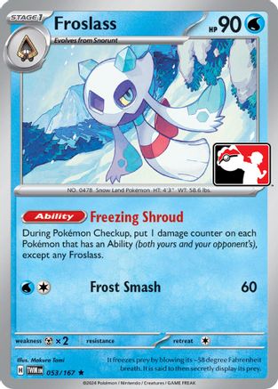 Froslass 053/167 - Rare