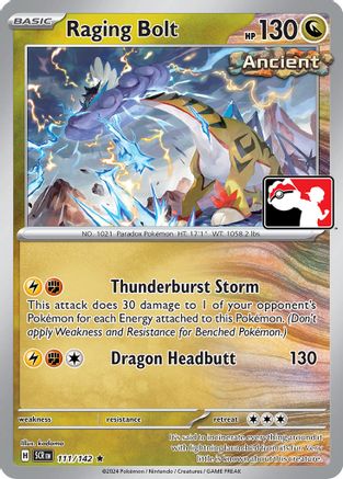 Raging Bolt 111/142 - Rare