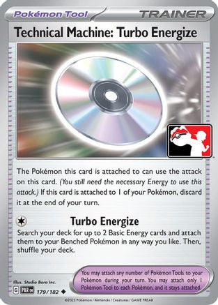 Technical Machine: Turbo Energize 179/182 - Uncommon - Holofoil
