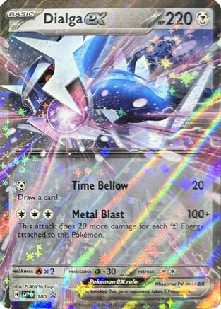 Dialga ex 180 - Promo - Holofoil