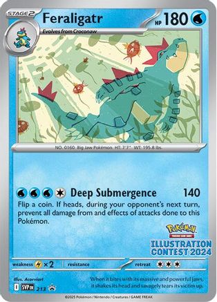 Feraligatr 213 - Promo