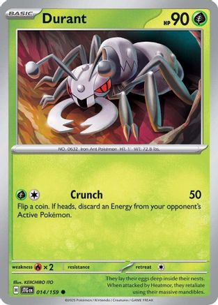 Durant 014/159 - Common - Reverse Holofoil