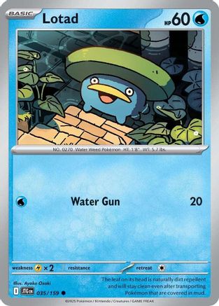 Lotad 035/159 - Common - Reverse Holofoil