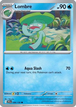 Lombre 036/159 - Common - Reverse Holofoil