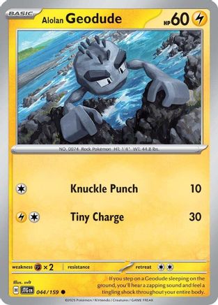 Alolan Geodude 044/159 - Common