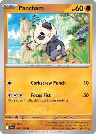 Pancham 083/159 - Common - Reverse Holofoil