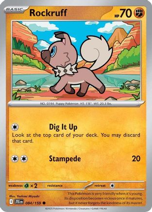 Rockruff 084/159 - Common