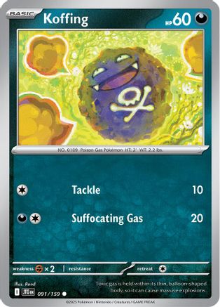 Koffing 091/159 - Common