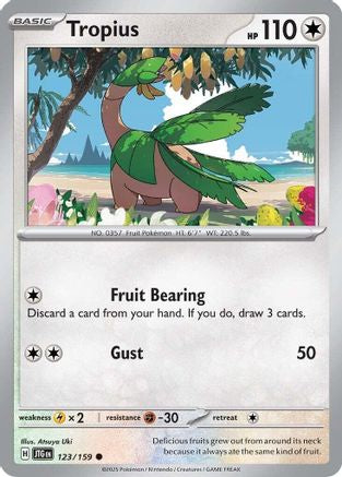Tropius 123/159 - Common - Reverse Holofoil