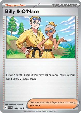 Billy & O'Nare 142/159 - Common