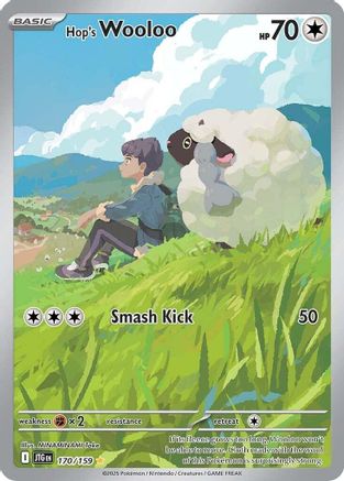 Hop's Wooloo 170/159 - Illustration Rare - Holofoil