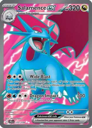 Salamence ex 177/159 - Ultra Rare - Holofoil