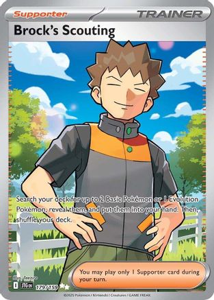 Brock's Scouting 179/159 - Ultra Rare - Holofoil