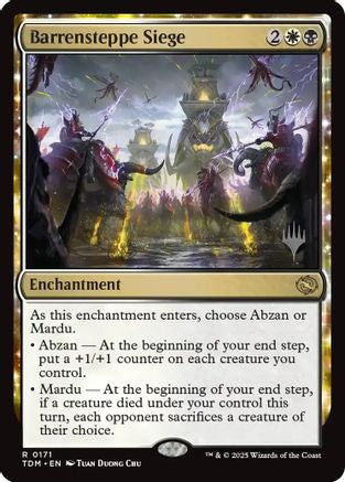 Barrensteppe Siege (PPTDM-171) - Promo Pack: Tarkir: Dragonstorm