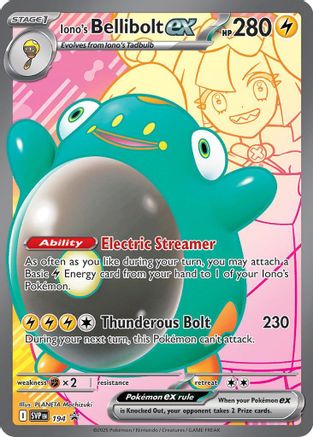 Iono's Bellibolt ex 194 - Promo - Holofoil