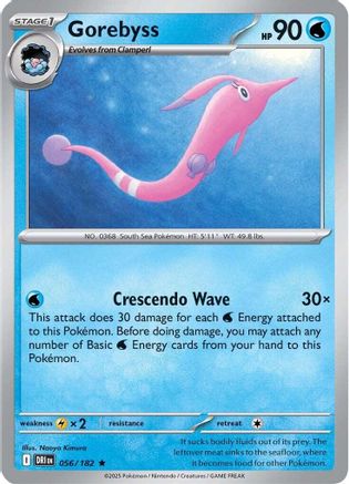 Gorebyss 056 - Rare - Reverse Holofoil
