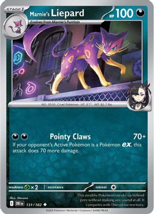 Marnie's Liepard 131 - Uncommon