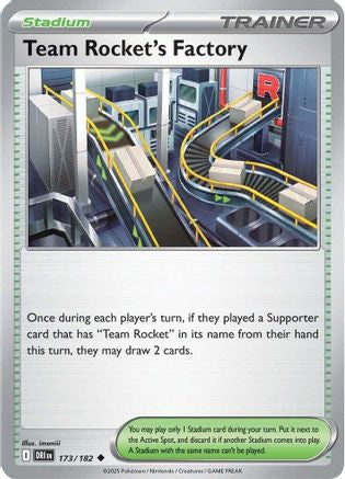 Team Rocket's Factory 173 - Uncommon