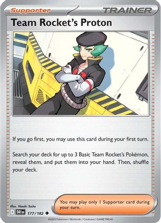 Team Rocket's Proton 177/182 - Uncommon