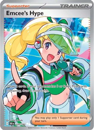 Emcee's Hype 220/182 - Ultra Rare - Holofoil