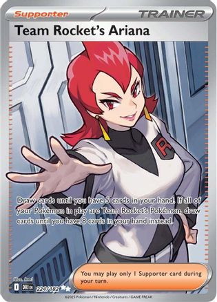 Team Rocket's Ariana 224/182 - Ultra Rare - Holofoil