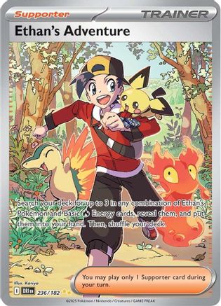 Ethan's Adventure 236/182 - Special Illustration Rare - Holofoil