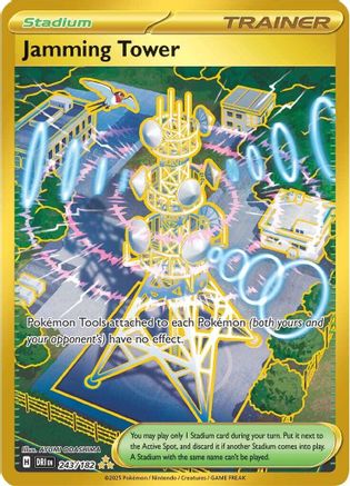 Jamming Tower 243 - Hyper Rare - Holofoil