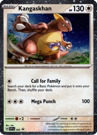 Kangaskhan 202 - Holo Rare - Holofoil