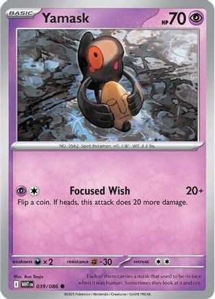 Yamask 039/086 - Common
