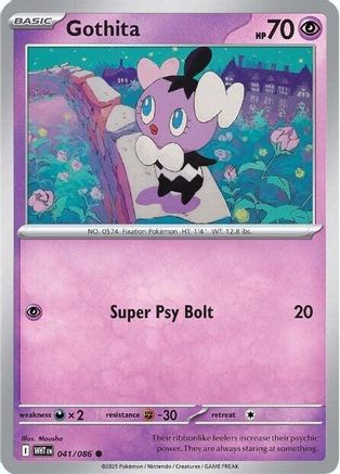 Gothita 041/086 - Common - Reverse Holofoil