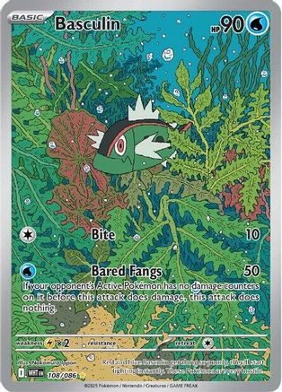 Basculin 108/086 - Illustration Rare - Holofoil