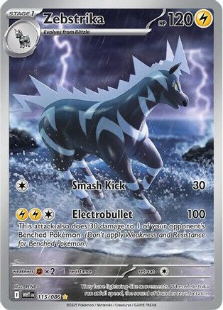 Zebstrika 115/086 - Illustration Rare - Holofoil