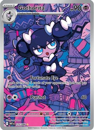 Gothorita 125/086 - Illustration Rare - Holofoil