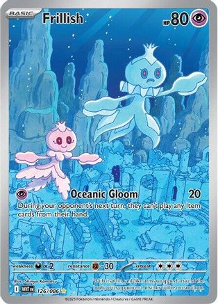 Frillish 126/086 - Illustration Rare - Holofoil
