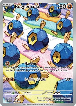 Roggenrola 127/086 - Illustration Rare - Holofoil