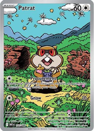 Patrat 152/086 - Illustration Rare - Holofoil