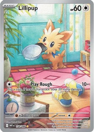 Lillipup 154/086 - Illustration Rare - Holofoil