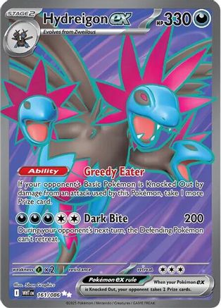 Hydreigon ex 161/086 - Ultra Rare - Holofoil