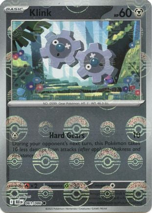 Klink (Poke Ball Pattern) 061/086 - Common - Holofoil