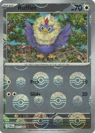 Rufflet (Poke Ball Pattern) 077/086 - Common - Holofoil